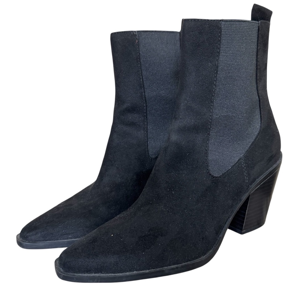 BP. Emmy Black Chelsea Boot Size 8